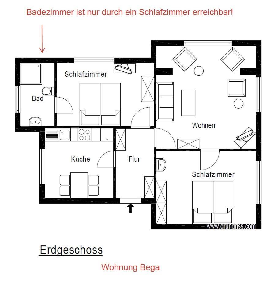 דירות באד זאלצפלן Tal-Residenz Werre-Og Und Bega-Eg מראה חיצוני תמונה